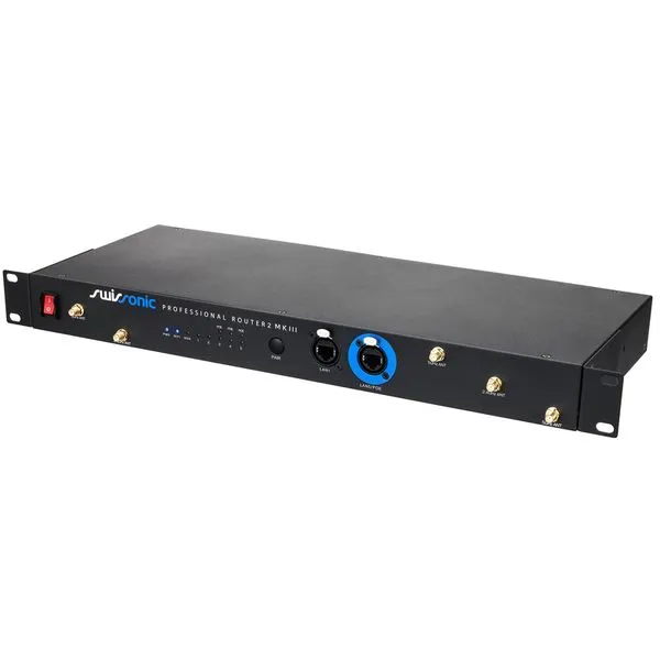 Swissonic Professional Router 2 MKIII – Frontansicht